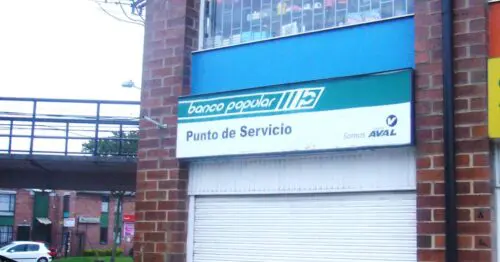 BANCO POPULAR  PUNTO DE SERVICIO BOGOTÁ